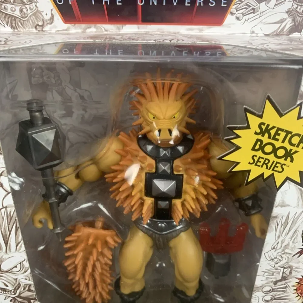 Masters of the Universe Origins: Spikor Sketchbook Series fig MISB NEW He-Man
